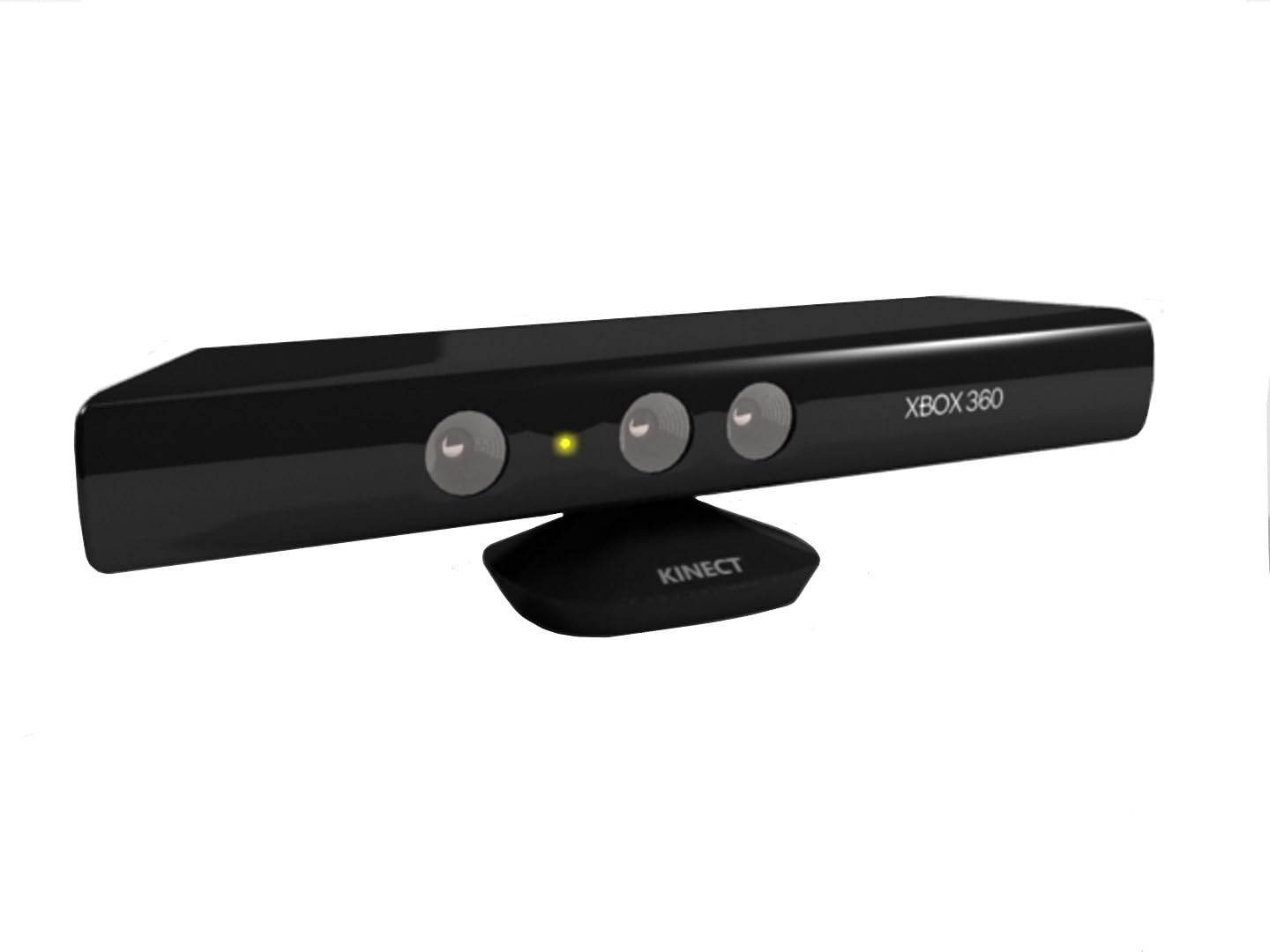 Amazon.com: XBOX 360 Microsoft Kinect Sensor Bar Only Black 1414